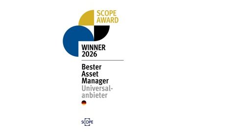 Signet of the Scope Awards 2026 for the best asset manager universal provider
