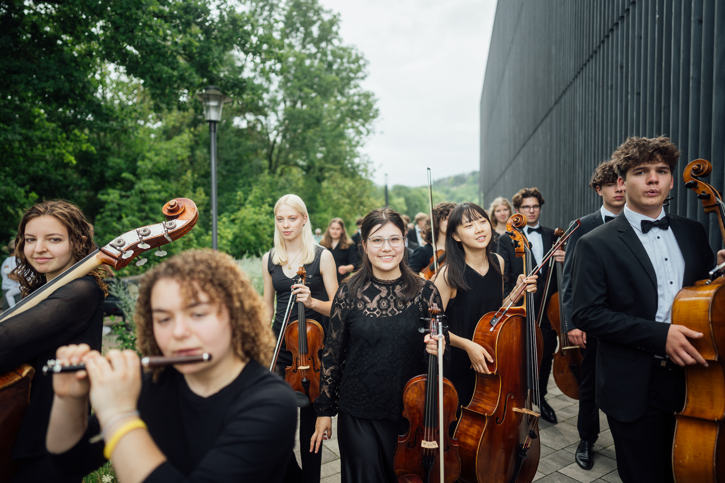 Musizierende des Bundesjugendorchesters beim Konzert