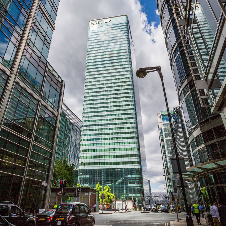 Hochhaus in Innenstadt