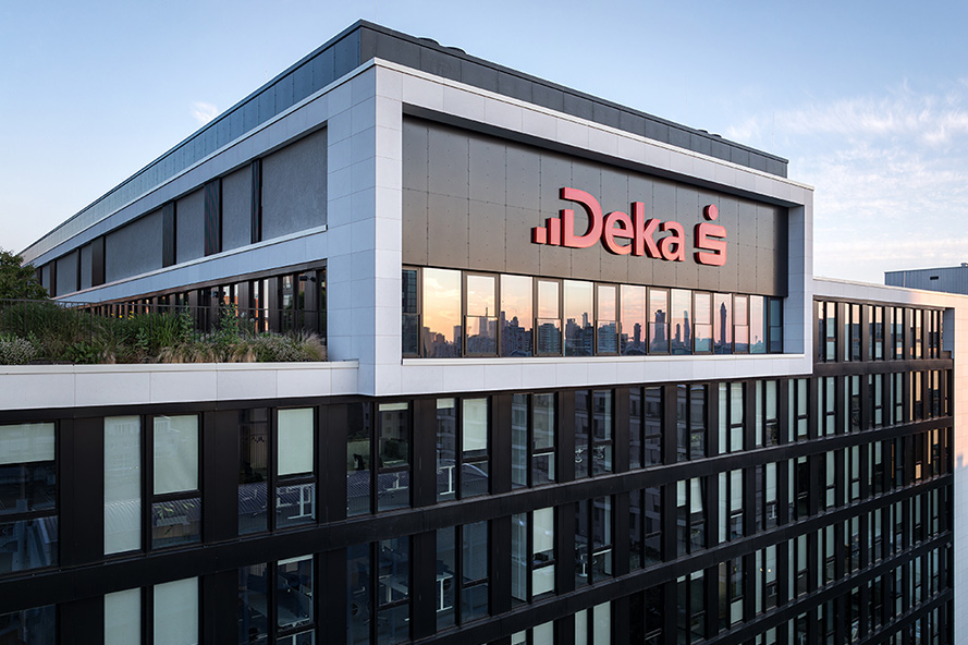 View of Trianon building, Headquarters of Deka Group