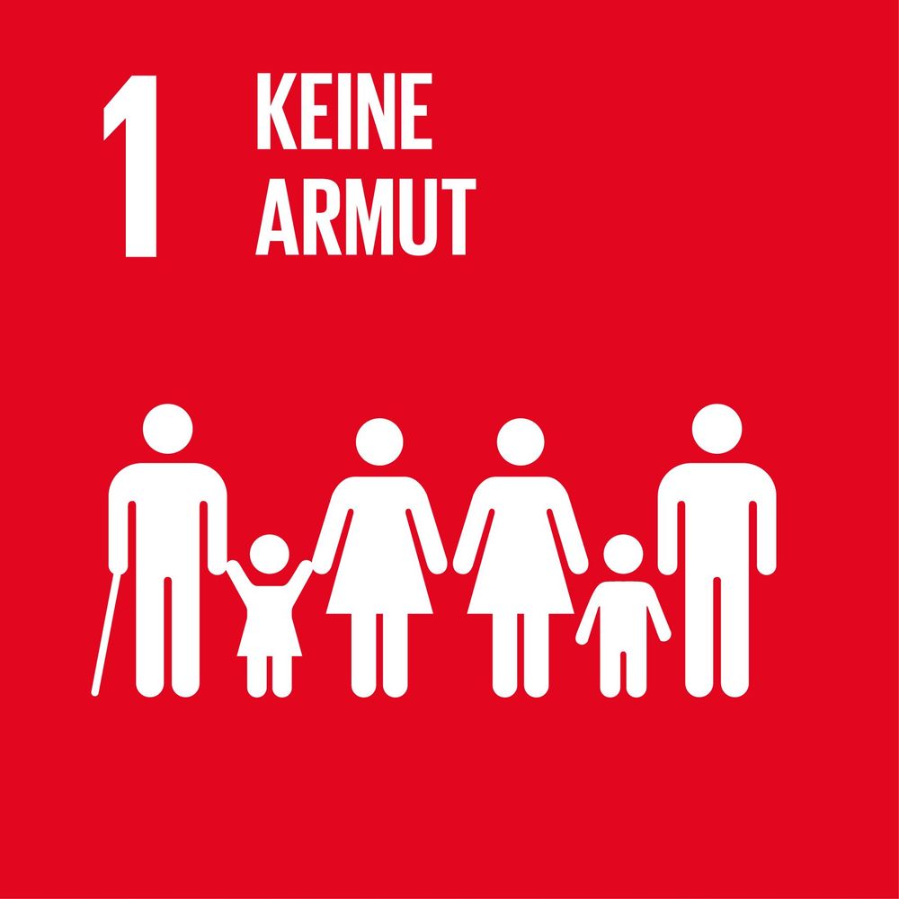 Icon UN-Nachhaltigkeitsziel 1. Keine Armut